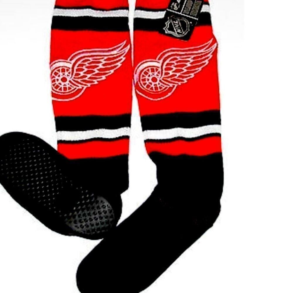 NWT Red Wings NHL Knee Hi Slippers 9/10 Women’s